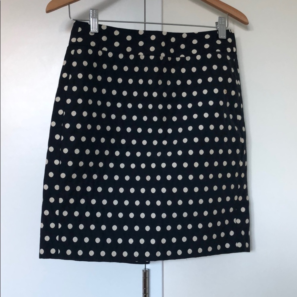 Banana Republic polka dot skirt